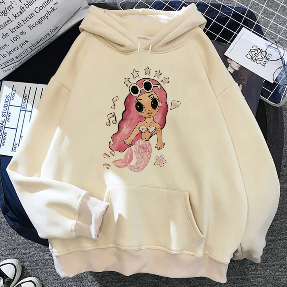 

Karol g hoodies women sweat y2k aesthetic 90s Korean style hoddies Hooded Shirt female Kawaii Hood