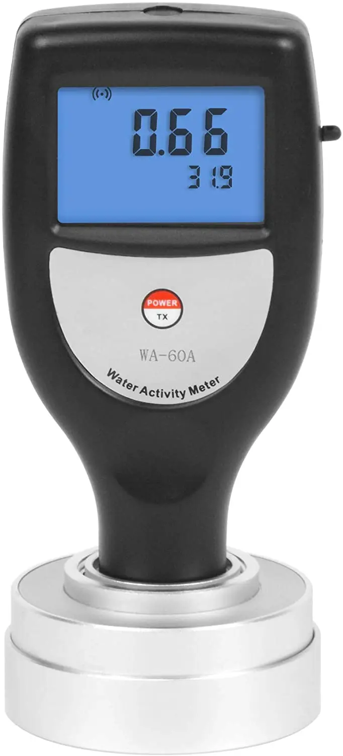 Handheld WA-60A Portable Digital Water Activity Meter Analyzer 0~1.0aw