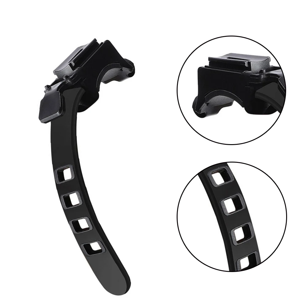 Bicycle Light Bracket ABS Black Front Lamp Bracket Bicycle Support Bracket For MTB Road Bike Flashlight Stands Accessories