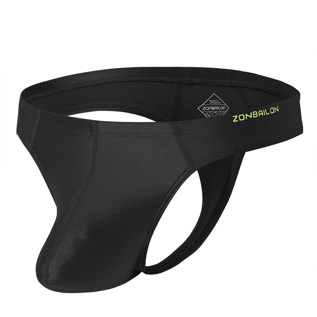 Jinshi Mens Sexy Bikini T-Back Bulge Penis Pouch Mankini Funny Thongs Lingerie Low-waisted G-Strings 7 Colors Selectable