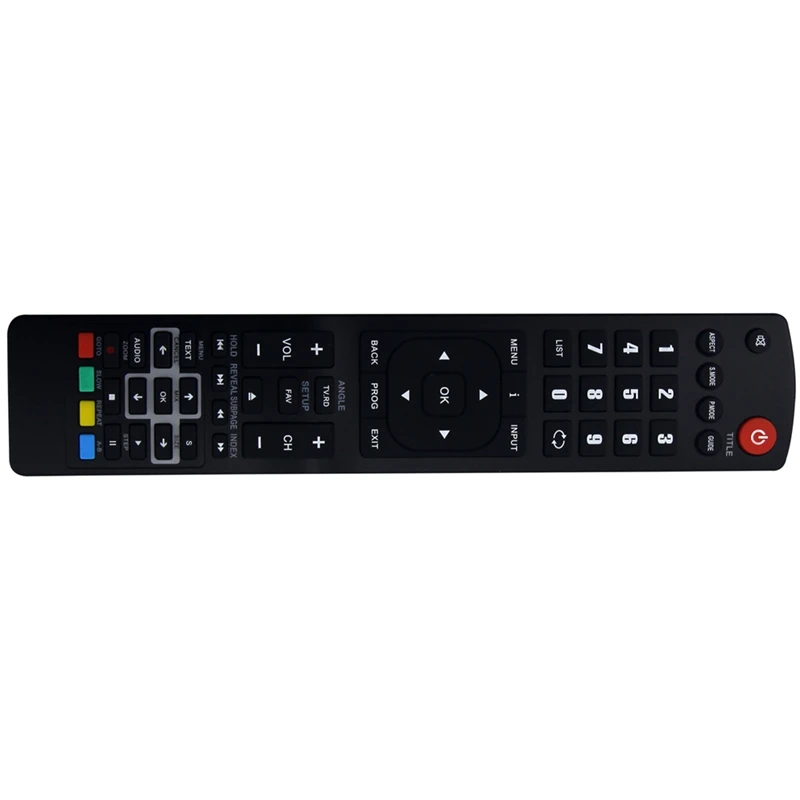 Remote Control Replacement RM-C3174 For JVC TV LT22C540 LT24C340 LT24C341 LT32C340 LT32C350 LT-42C550 LT-40E710 Black ABS