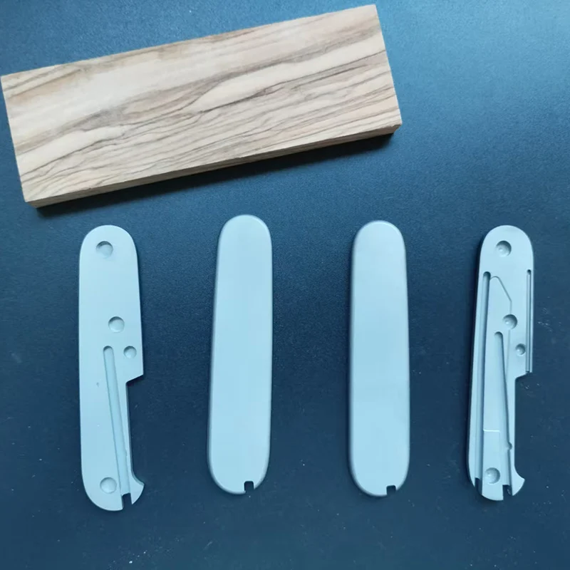 Balança de cabo de faca de liga de titânio cnc, para facas do exército suíço victorinox de 91mm, peça de corte de caneta esferográfica
