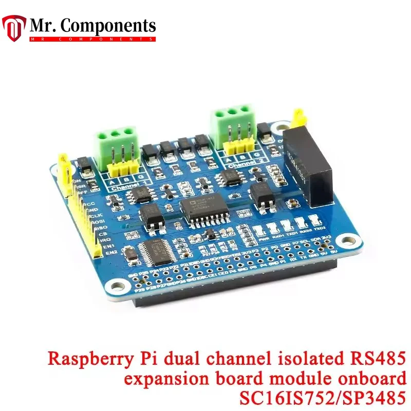 2-CH RS485 Hat 2 Ch…