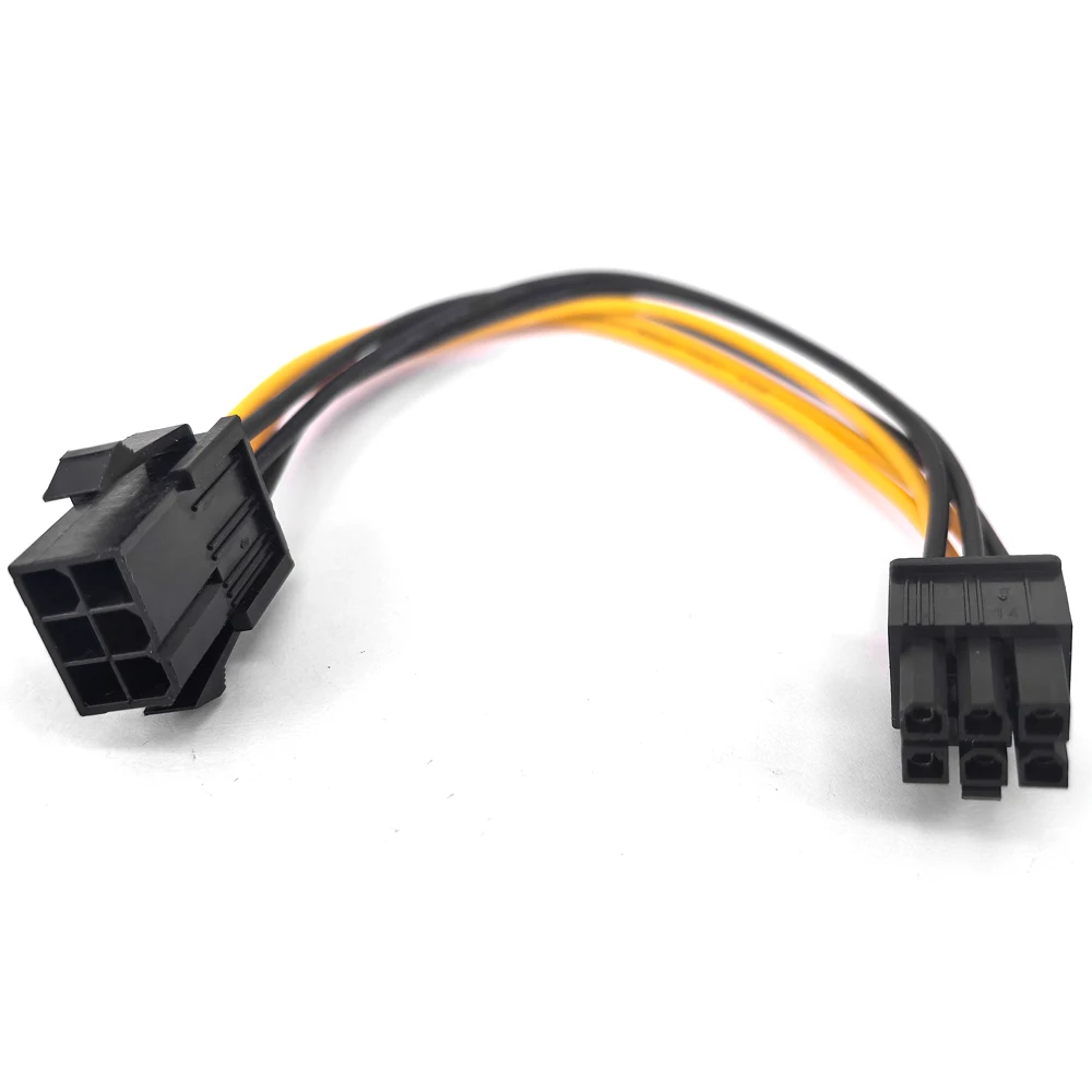 

PCI-E 6Pin Extension Power Supply Cable 6 Pin Male to Female PSU GPU Cable For PCI Express Graphics Video Card