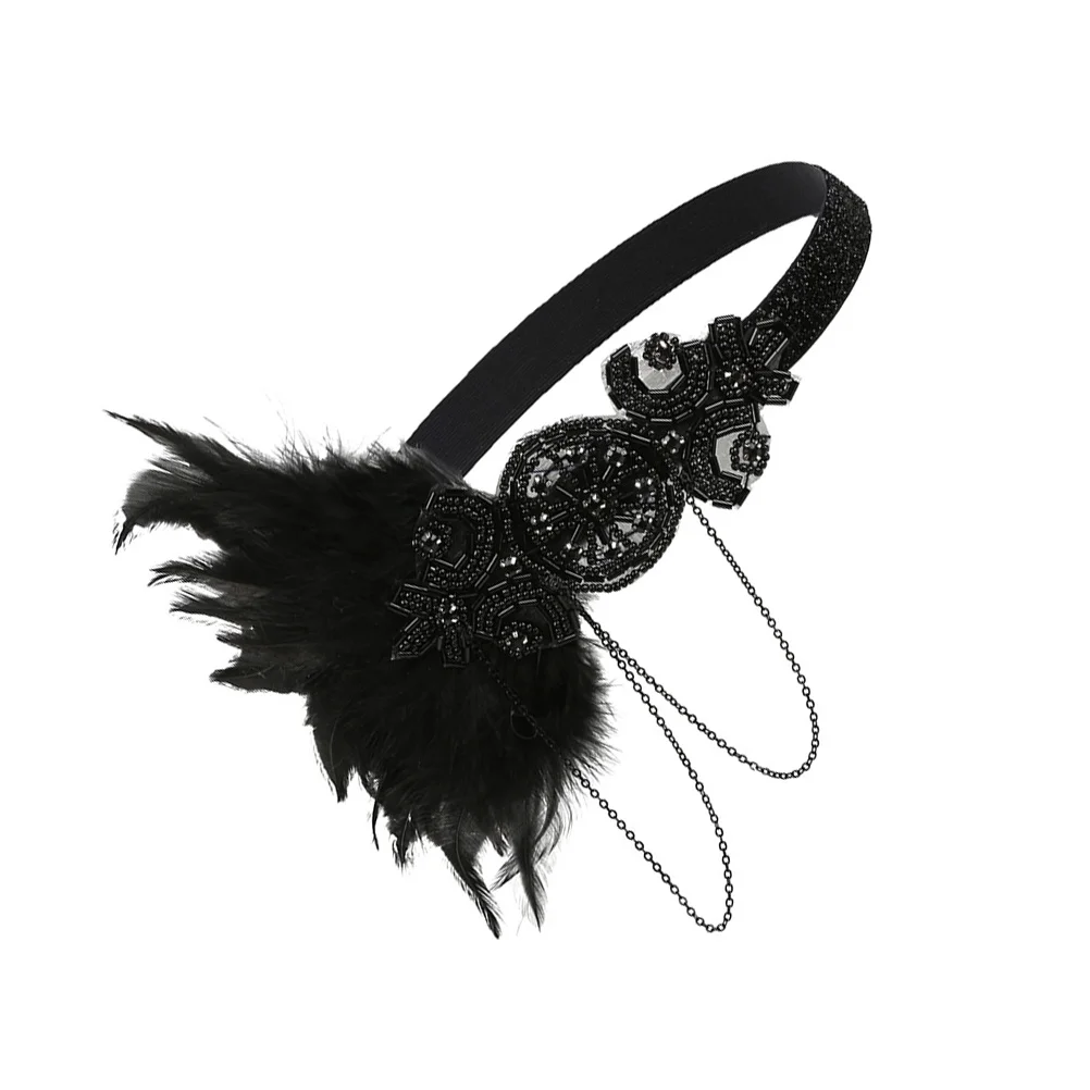 

Headwear Party Headdress Tassel Hair Ties Accessory Christmas Headb Birthday Wedding Photo Prop Hair Tool