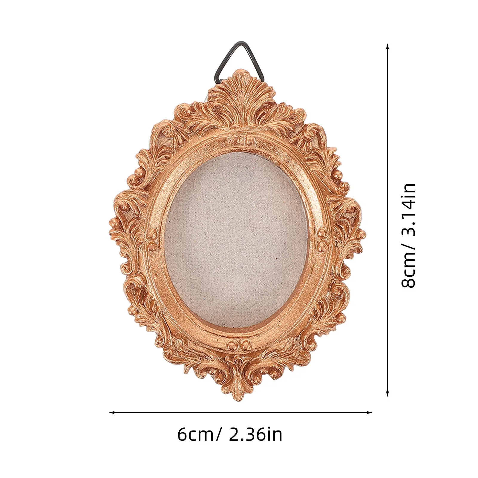 إطار صورة صغير عتيق للتعليق على الحائط، معرض صغير، إطار مزخرف لشجرة عيد الميلاد، ديكور منزلي، هدية حرفية #3