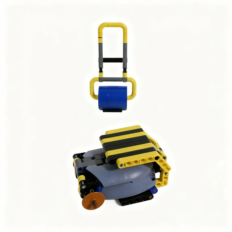193 個 MOC ロボット芝刈り機テクニカルモデルビルディングブロック建設クリスマスギフトアイデアクリエイティブおもちゃ教育レンガ