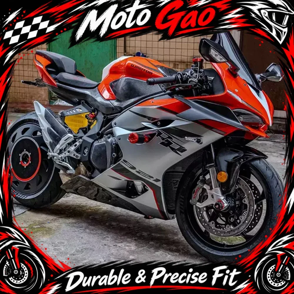 【Precise Fit】FOR QJMOTOR SRK921RR Rear Footrest Removal Bracket, Exhaust Hanger, Exhaust Shock Protector Accessories