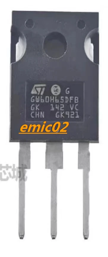

Оригинальный запас GW60H65DFB STGW60H65DFB TO-247 IGBT 60A650V