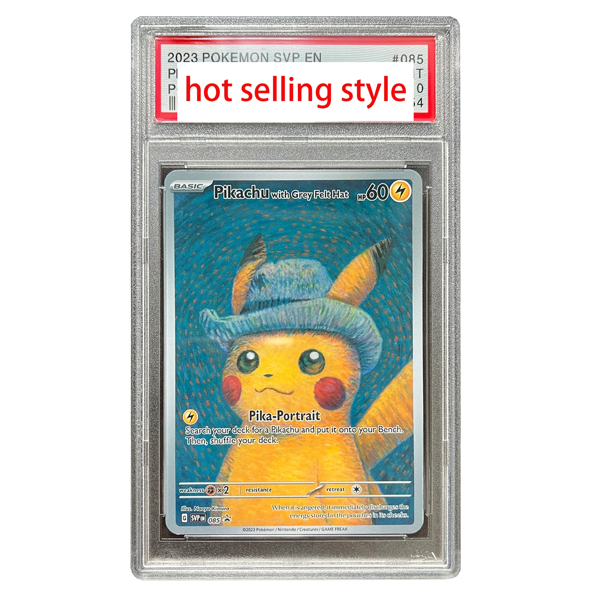 

Diy Self Made Ptcg Van Goghs Copy Version Collection Card Classic Rare Ptcg Rating Card Anime Card Gift Toys