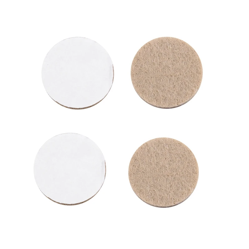 Self-Stick Furniture Round Felt Pads For Hard Surfaces 288-Pcs