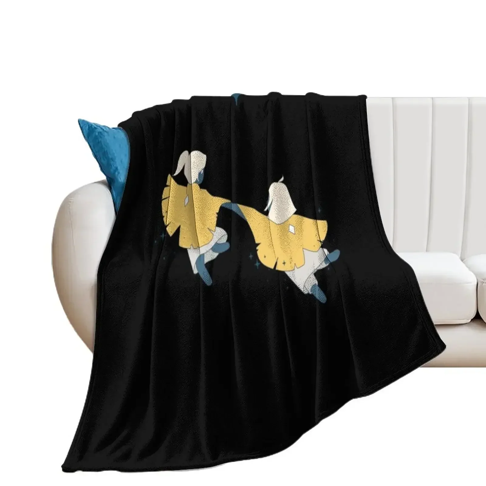 

Moths - sky COTL children of the light Throw Blanket Heavy halloween Hair Flannel Fabric Blankets