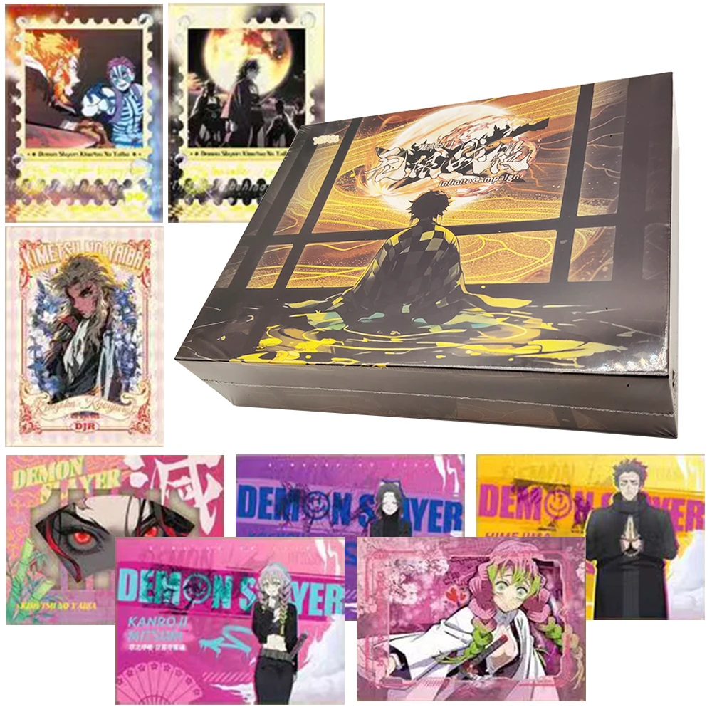 

Коллекционные карты «Убийца демонов», популярные японские аниме, акриловые карты с персонажами, изысканные рождественские подарки, детские забавные игрушки