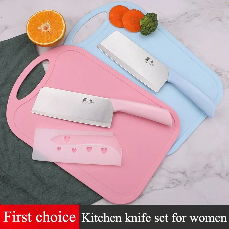 Exquisite solid color style kitchen knife,ladies only chef knife,sharp high hardnes meat cutter kitchen accessorie,kitchen tools