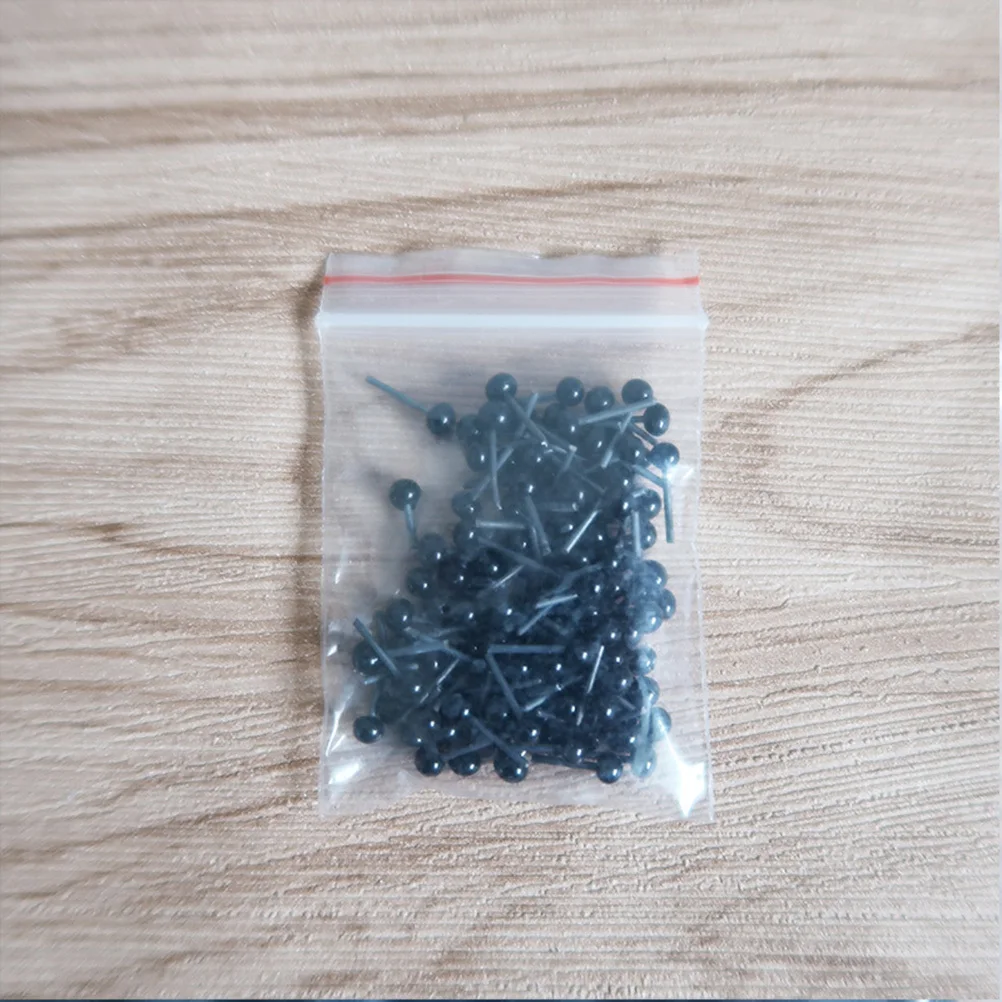 1000ペア ブラック 5mm DIY用目 動物工芸品 スクラップブッキングデコレーション 子供DIYプラスチック目 教室プロジェクト用