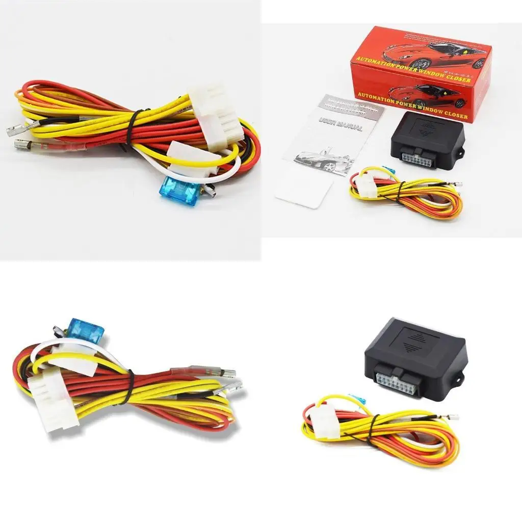 

652F Car Side Rearview Mirror Auto Window Closing Vehicle Glass for 4 Door Sunroof Opening Locking System No Error