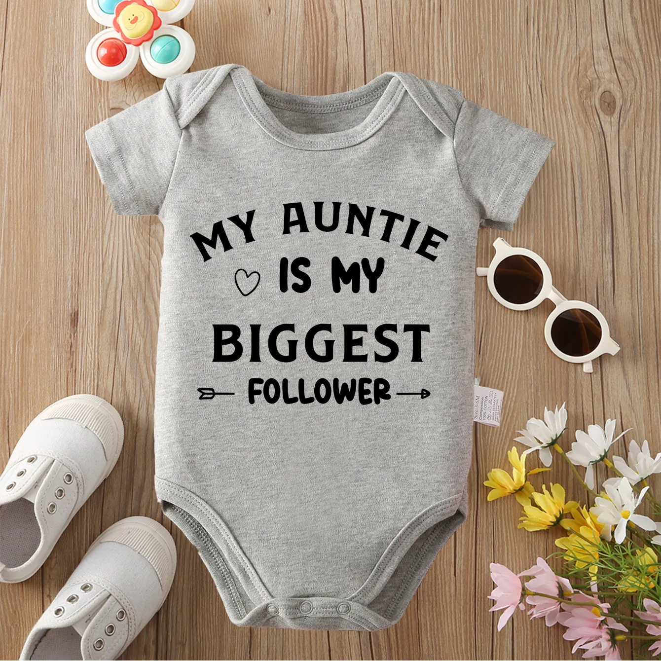 

Комбинезон из чистого хлопка We Are Happy Family с изысканным принтом, удобное боди для малышей, комбинезон для новорожденных от 0 до 12 месяцев