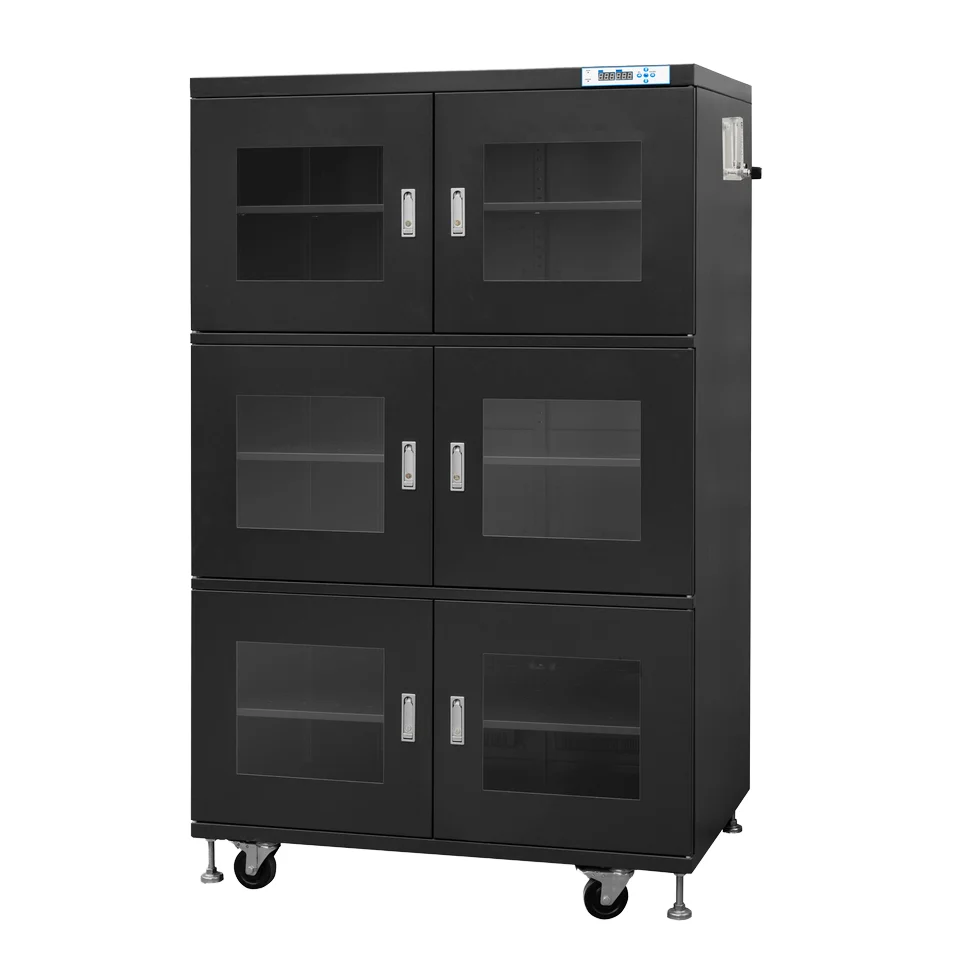 

Антистатический стальной сухой шкаф для электронной и промышленной мастерской SMT, влагостойкое хранилище ESD для печатных плат, лабораторная мебель