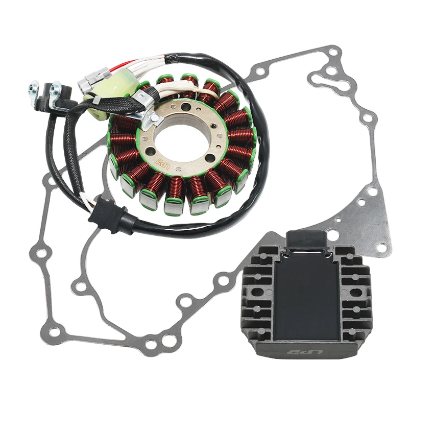 Regler Magneto Stator Spule Dichtung Kit für Yamaha YFZ450R SE YFZ450X Special Edition 18P-81410-00 / 18P-15451-00 /5BN-81960-00 – Detail 3