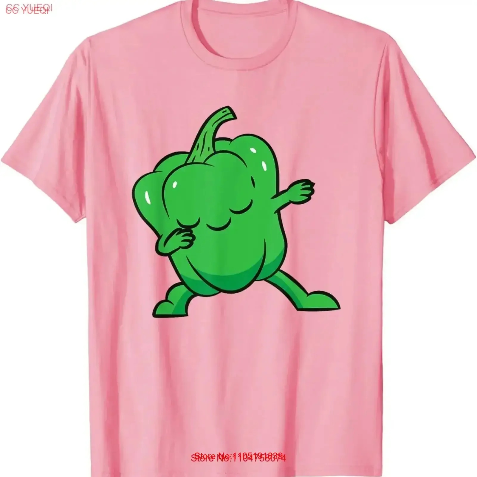 

Футболка Bell Pepper Dabbing Vegetable Love Peppers, винтажная стираная модельерская одежда с графикой, дышащая уличная одежда