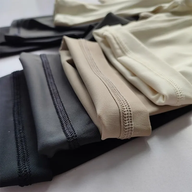 Damen High-Waist Enge Radhose mit „Naked Feeling“-Gefühl, Atmungsaktive Yoga-Sportshorts, Sommer-Laufshorts, Hochwertige Fitness-Shorts – Detail 21