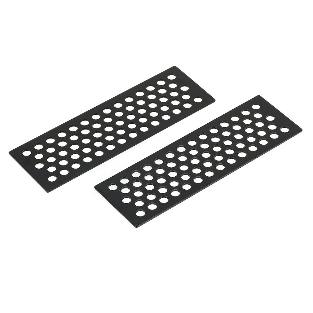 RC Crawler 1:10 Metal Sand Ladder Recovery Board Tools for Axial SCX10 Tamiya CC01 D90 D110 TF2 Traxxas TRX-4 RC Car-Black