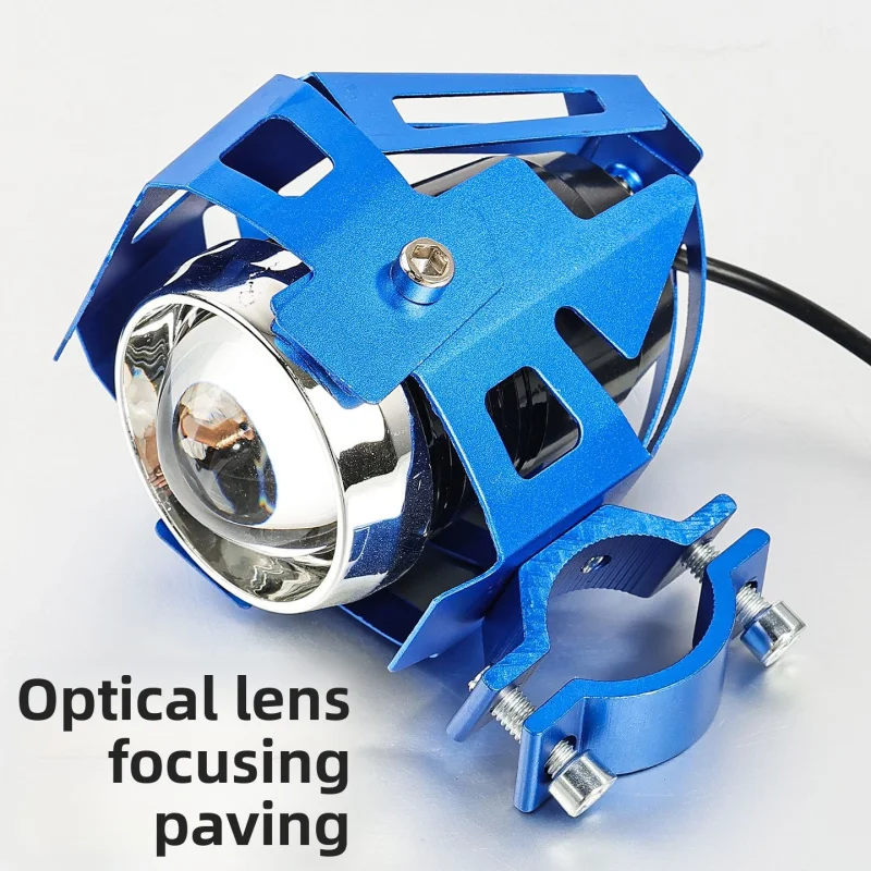 ضوء LED عالي الكثافة للغاية للسيارة الكهربائية، مدفع ليزر للدراجة النارية 12-80 فولت، مصابيح أمامية خارجية ستروب. #3