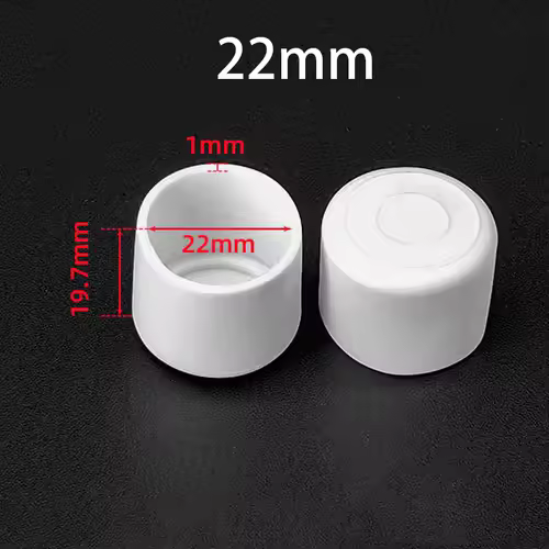 4-30Pcs PVC White Furniture Table Foot Tip Chairs Legs Pad Protector Cover Round/Square Pipe Plug Lid Tube Hole Protection Cap - Image 15