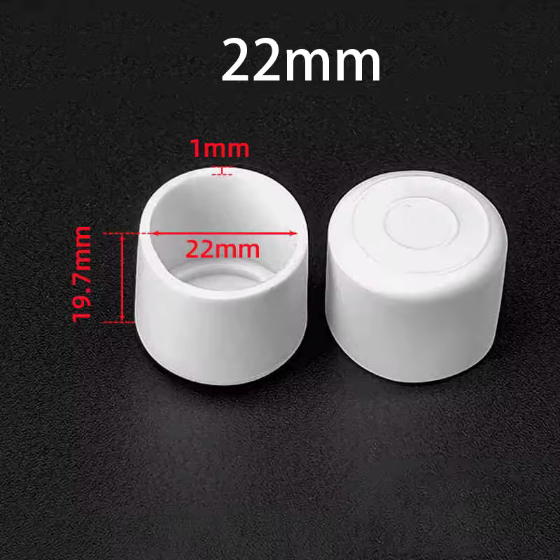 4-30Pcs PVC White Furniture Table Foot Tip Chairs Legs Pad Protector Cover Round/Square Pipe Plug Lid Tube Hole Protection Cap - Image 15