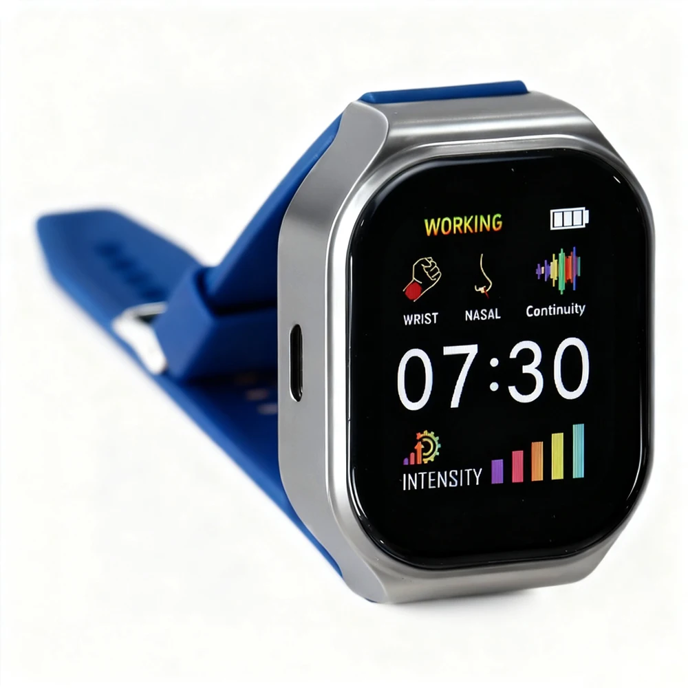 

Portable Ear Canal Massage Watch 650nm Red Light Physiotherapy Laser Watch Nasal Reduce Sinusitis LLLT Tinnitus Otitis Care