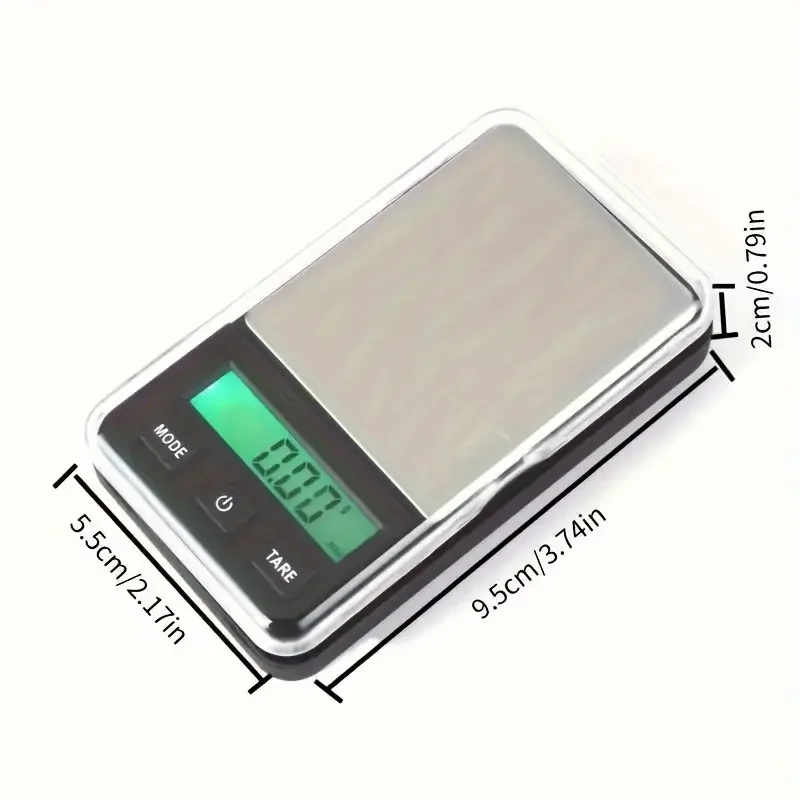 Precision 0.01g electronic scale Mini Gram Scale Jewelry Scale Pink Lipstick Portable scale Portable pocket scale Jewelry scale