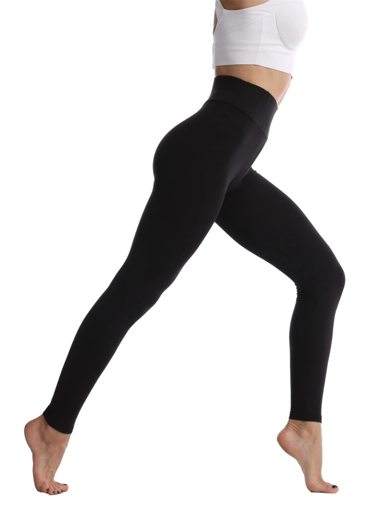 High Stretch Fitness Leggings for Women Trendy Casual Sports Push Up Leggings Fashion New Black Pants Women's Leggings 2024