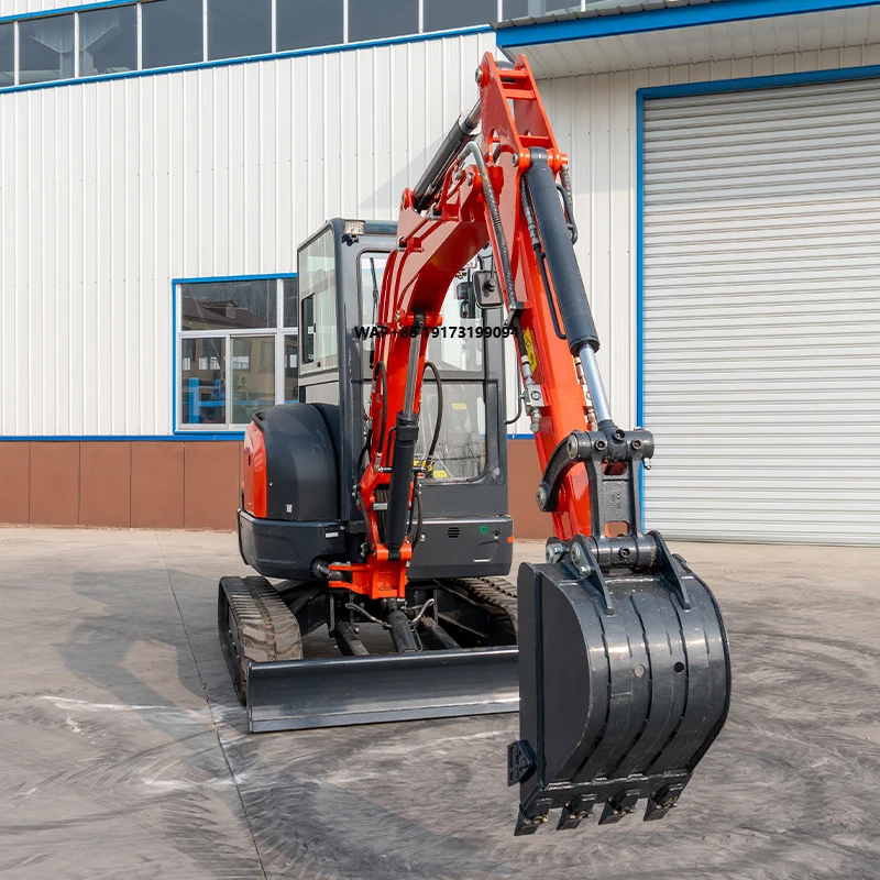 Wholesale Price Wear-resistant Hydraulic Small Crawler Digger Multifunction Garden Mini Excavator Yanmar Engine Motor