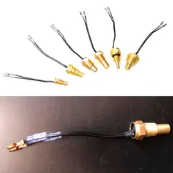 Universal Water Temperature Gauge Sensor 10MM 12Mm 14MM 16MM 17MM 21MM Head Plug 1/8 3/8 Thread Sensor