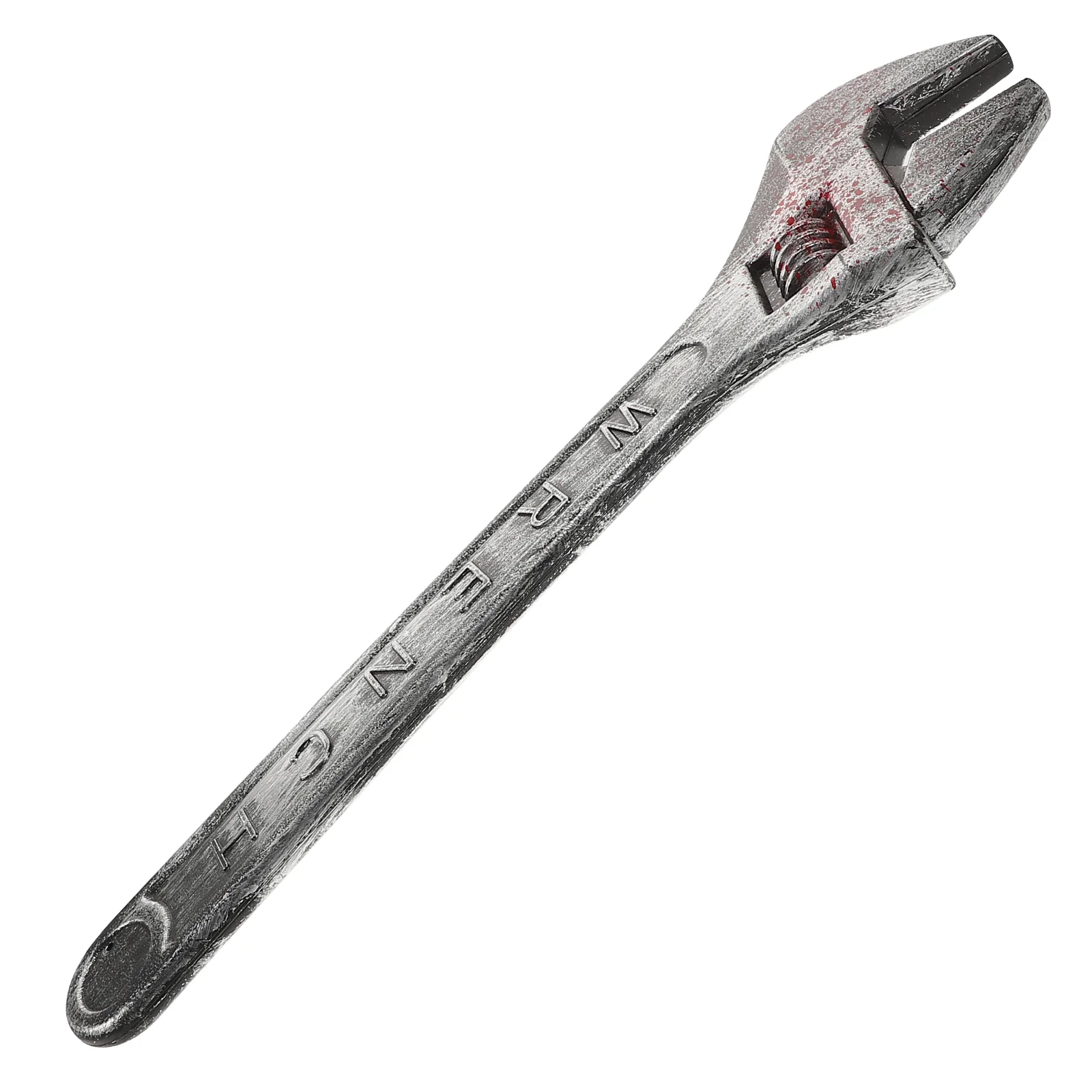 Simulation Wrench Fake Prop Prank Bloody Halloween Party Decoration Supply Spanner for Kid Plastic Children Horror Decorations