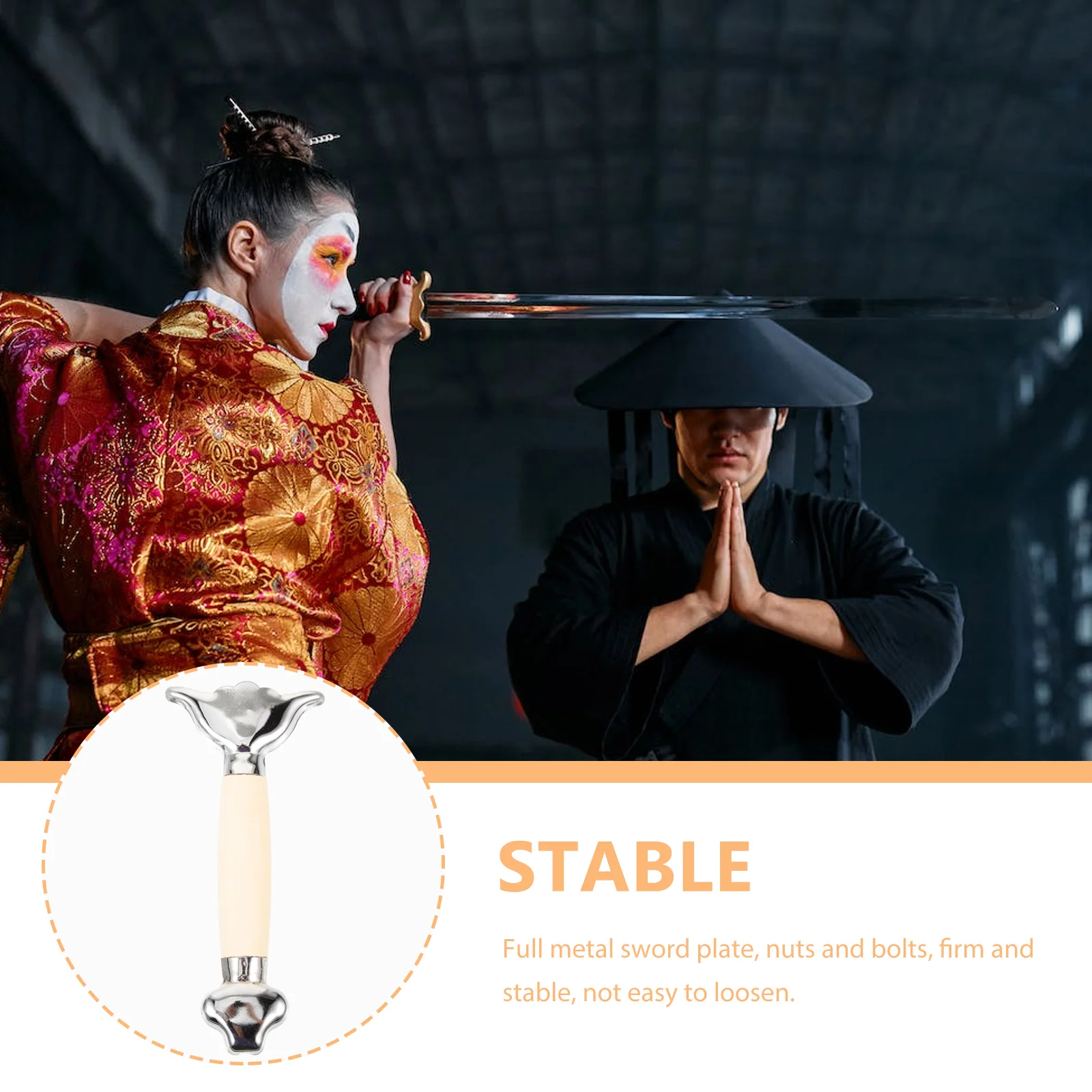 Japanese-style Martial Tai Chi Sword Accessories Performance Hand Protector Metal Supplies