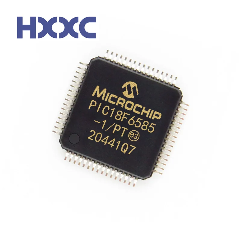 

5PCS NEW Original Integrated Circuits PIC18F6585-I/PT ic chip TQFP-64 ICs MCU Microcontroller