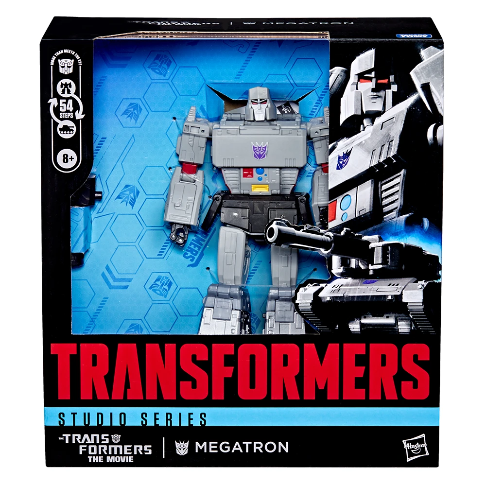 [In-Stock] Original Hasbro Transformers Studio Series SS86 Megatron (Fixed Version) 21.5cm Leader Class Action Model Figure Toys
