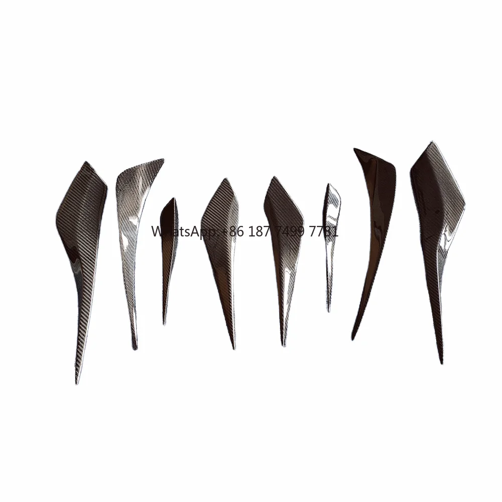 

Used for . I8 Modification EB Style High-quality Carbon Fiber Front Bumper Blade Rear Bumper Blade Body Kit