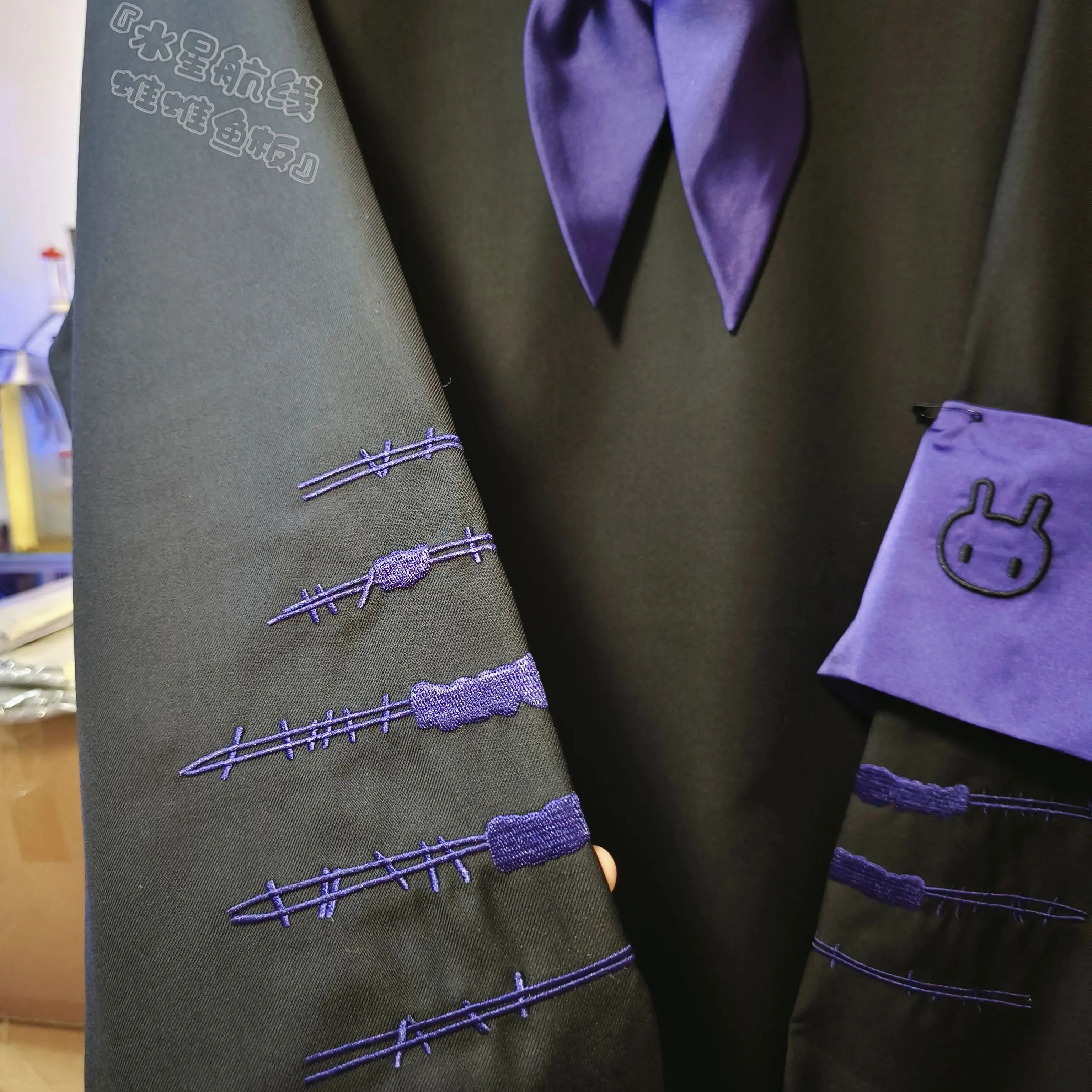 Dophee-uniforme de marinero de subcultura japonesa Original, jersey holgado con cuello azul marino, Top, camiseta de manga larga para primavera y otoño para mujer