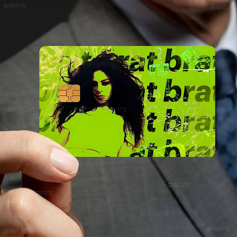 Charli XCX BRAT CD サイン入りカード Charli XCX SIGNED BRAT Album Art Card Cover & CD PSA DNA COA