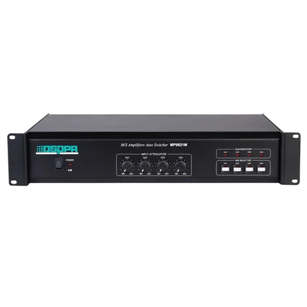 DSPPA MP9821M PA System M/S Amplifier Auto Switcher