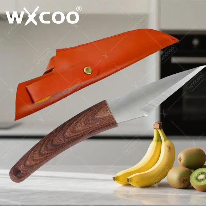WXCOO Obstmesser, professionelles Küchenmesser, Multifunktionsmesser, Pfropfen, spezielles Messer, Schneidmesser aus Edelstahl