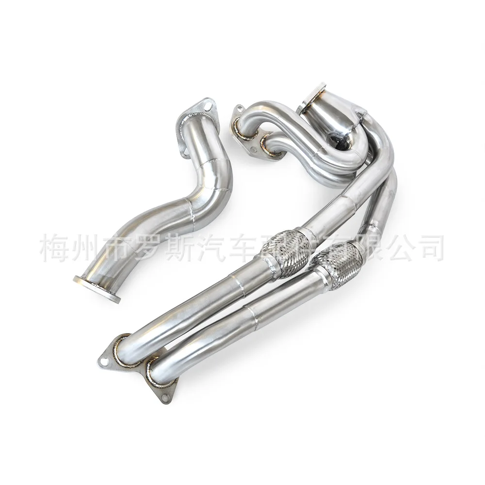 Adecuado para colector Subaru BRZ 2,4 2020-2024 cabezal de escape de acero inoxidable tubo frontal aislado