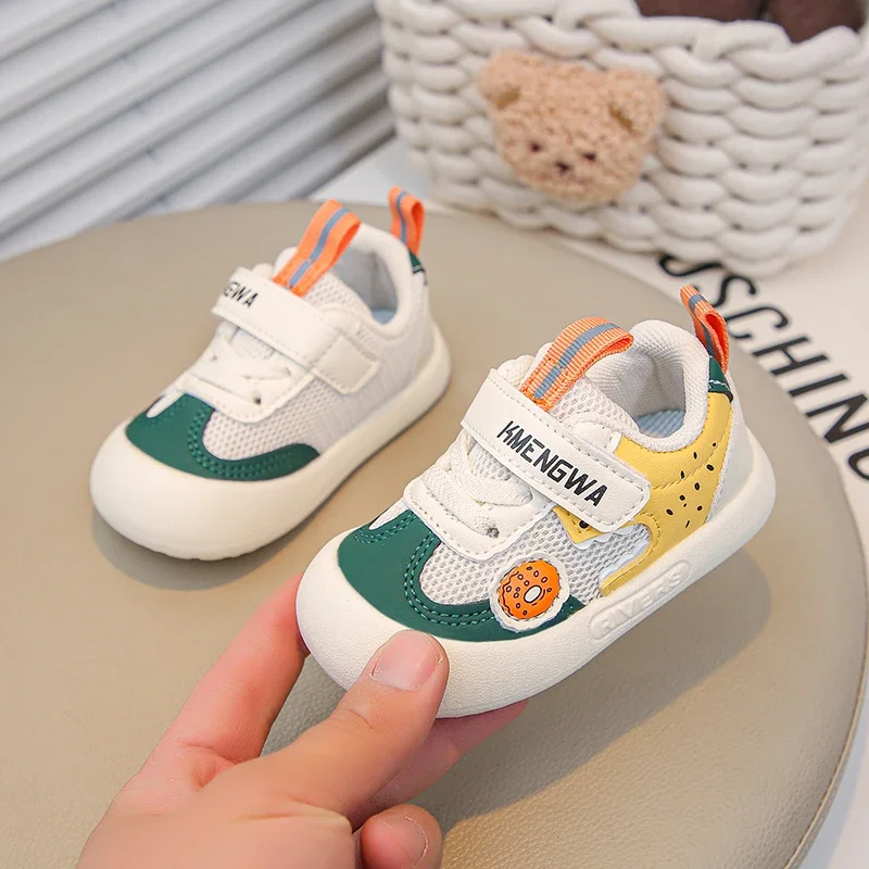 

Girls Shoe Boy Kids Shoes 2026 New Fashion Soft Sole Anti Slip Baby Walking Shoes Hollow Mesh Shoe Breathable Sports Shoe