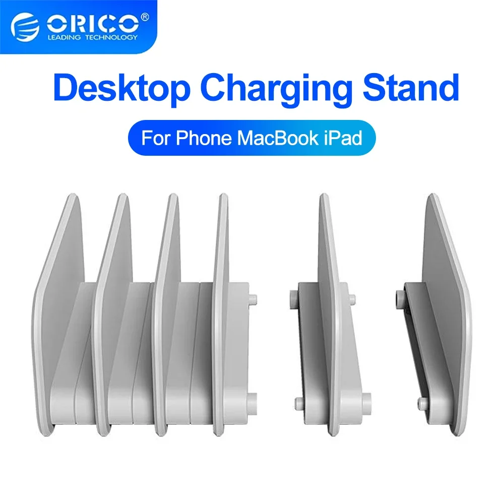 

ORICO Universal Desktop Mobile Phone Holder Stand Holder Desktop Charging Bracket for iphone15 Mobile Phone Tablet PC E-reader