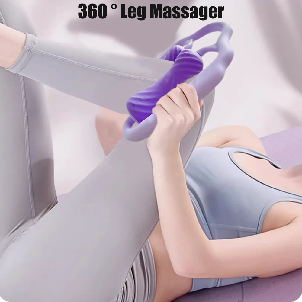 

1PCS Wheels Roller Muscle Massager for Leg Neck Hand Arm,Muscle Relax Massager Indoor Sports Yoga Bodybuilding Equipment