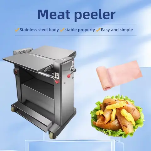 Commercial Multi-Functional Pork Peeling Machine Fresh Meat Cutting Tool for Kitchen And Restaurant