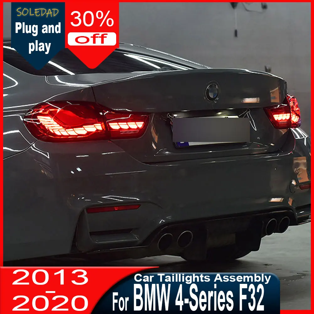 For BMW 4 Series F32 2014 2015 2016 2017 2018 2019 2020 F32 F36 LED Taillight Car Accessories Tail Lights Assembly