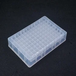 1.2ml 96 Holes PP 126x82x24mm Deep Well Microplate Square Hole U-Bottom